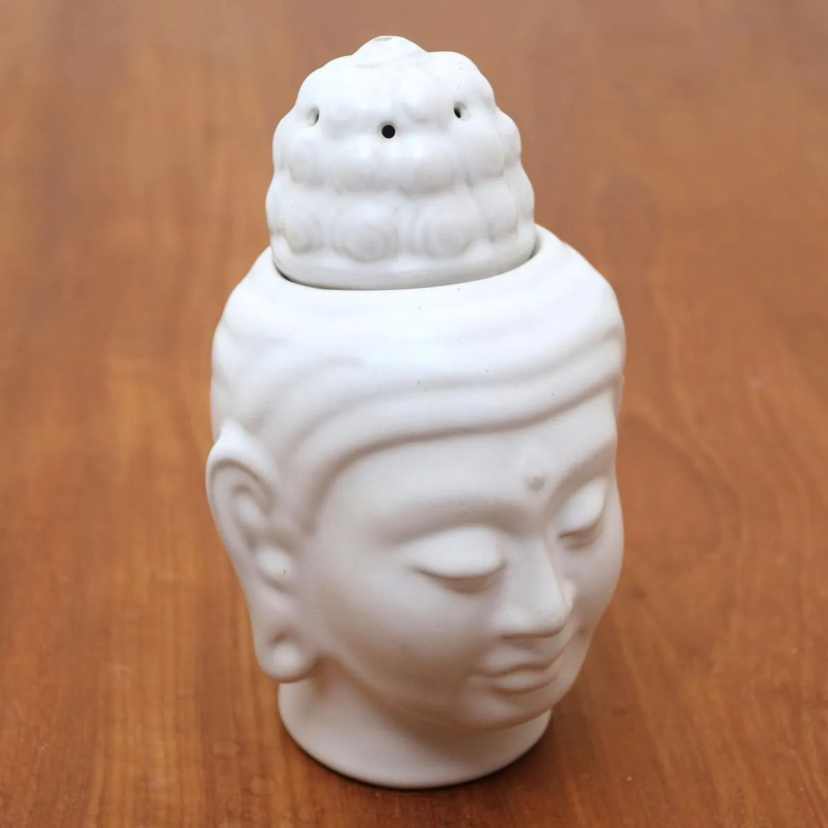 Novica Buddha Burner Ceramic Oil Warmer