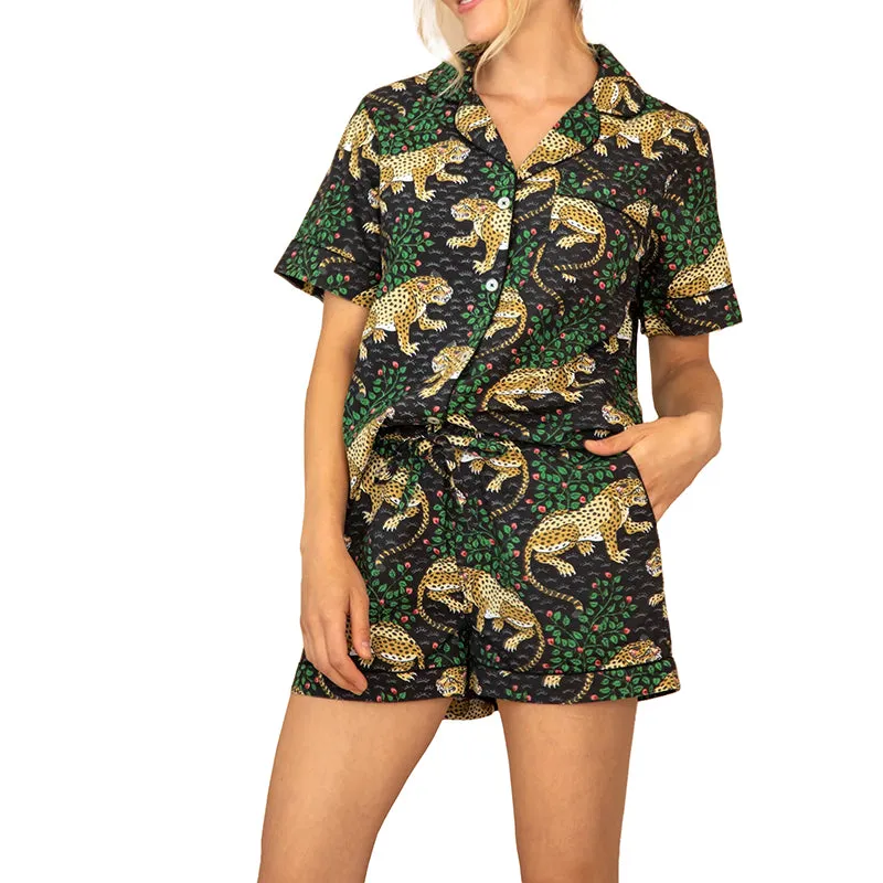 PRINTFRESH | Bagheera Short Sleep Set