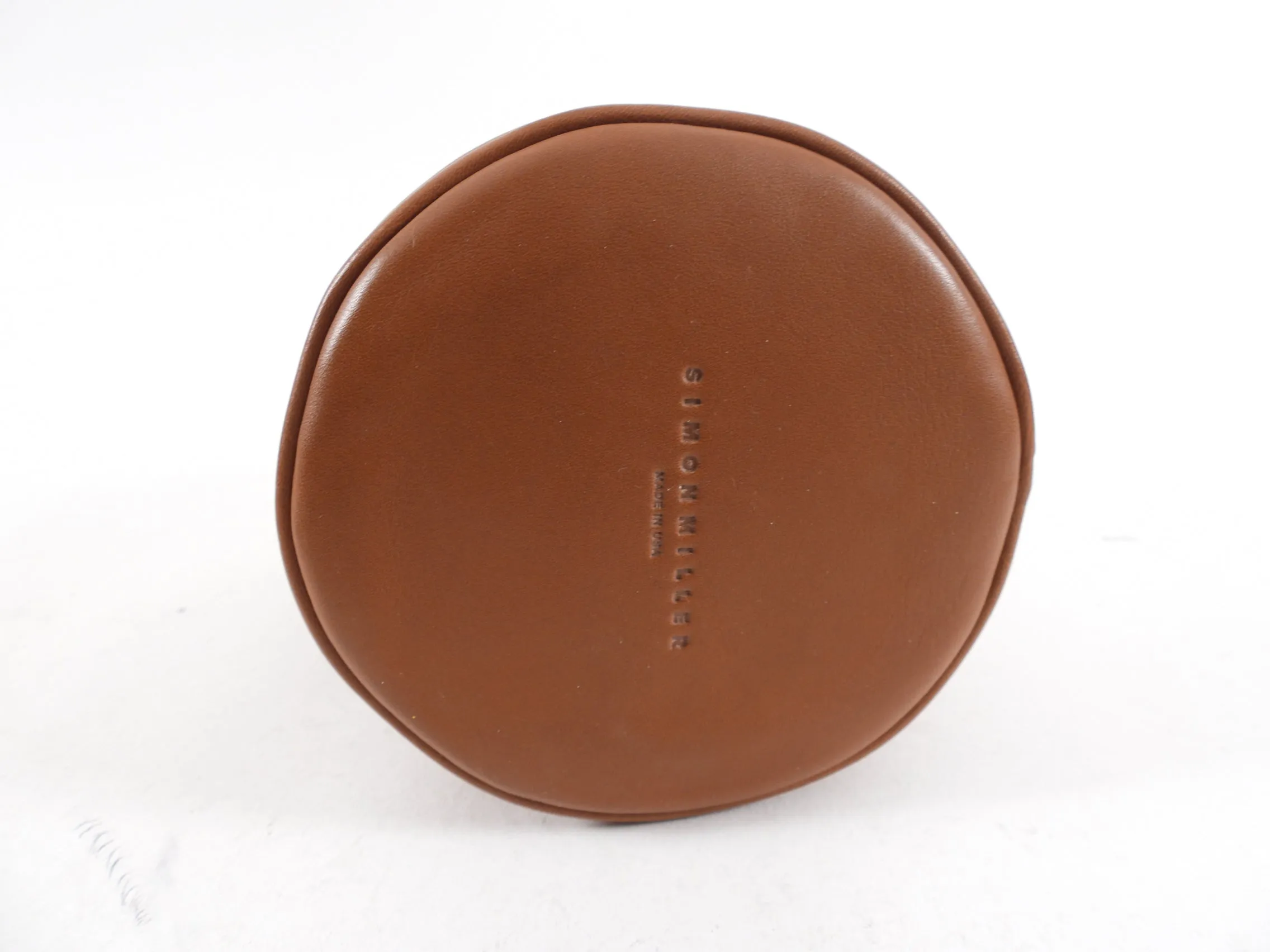 Simon Miller Mini Brown Leather Bonsai Bag