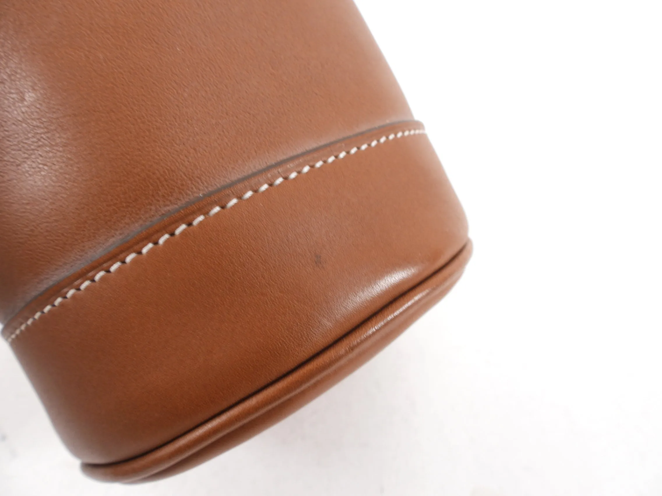 Simon Miller Mini Brown Leather Bonsai Bag