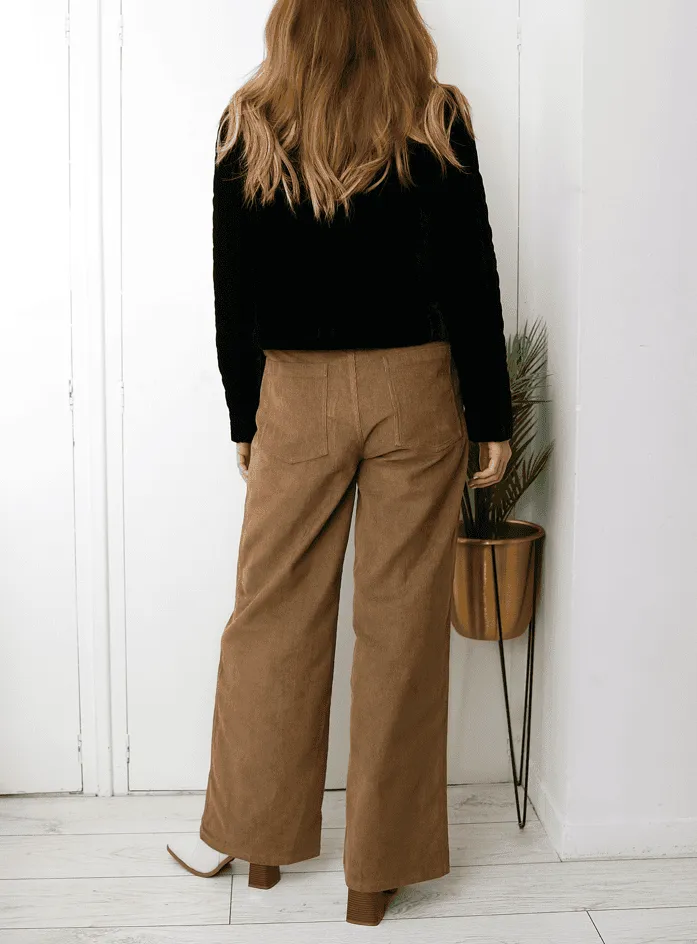Veda Khaki Trousers