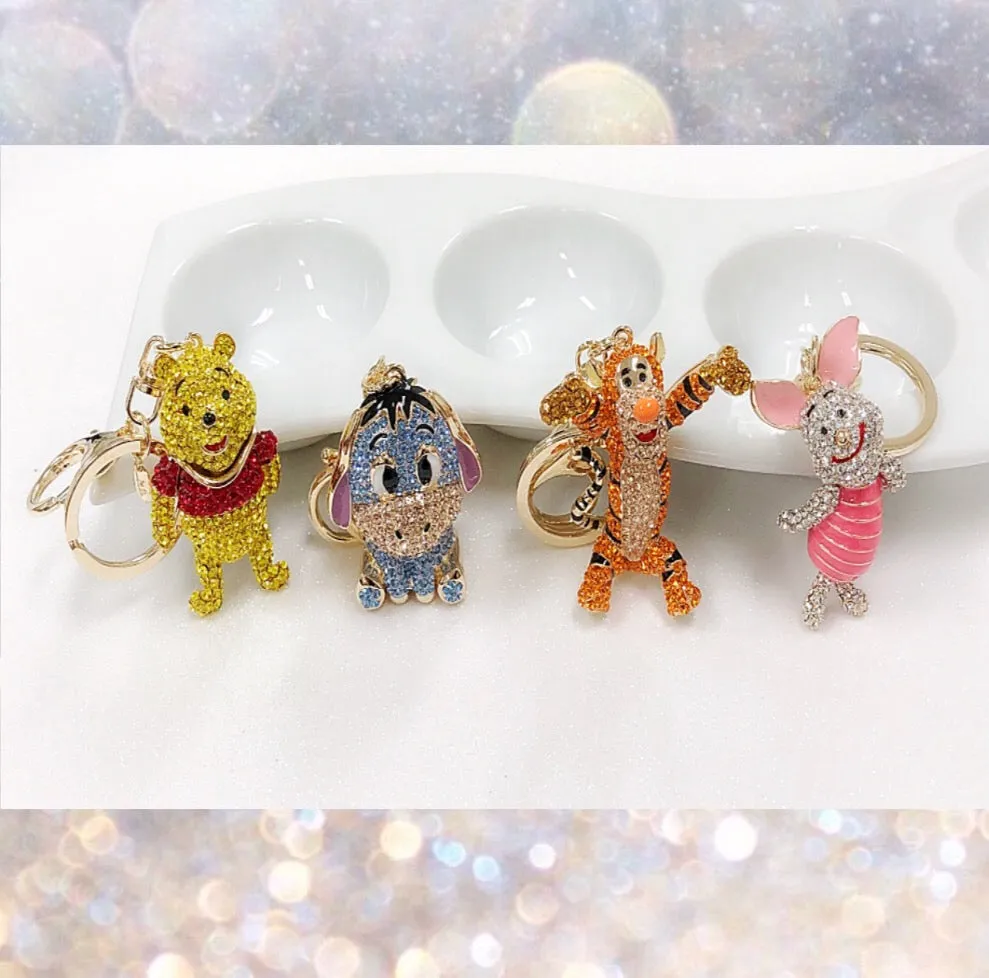 Winnie The Pooh & Friends Bag Charms Set