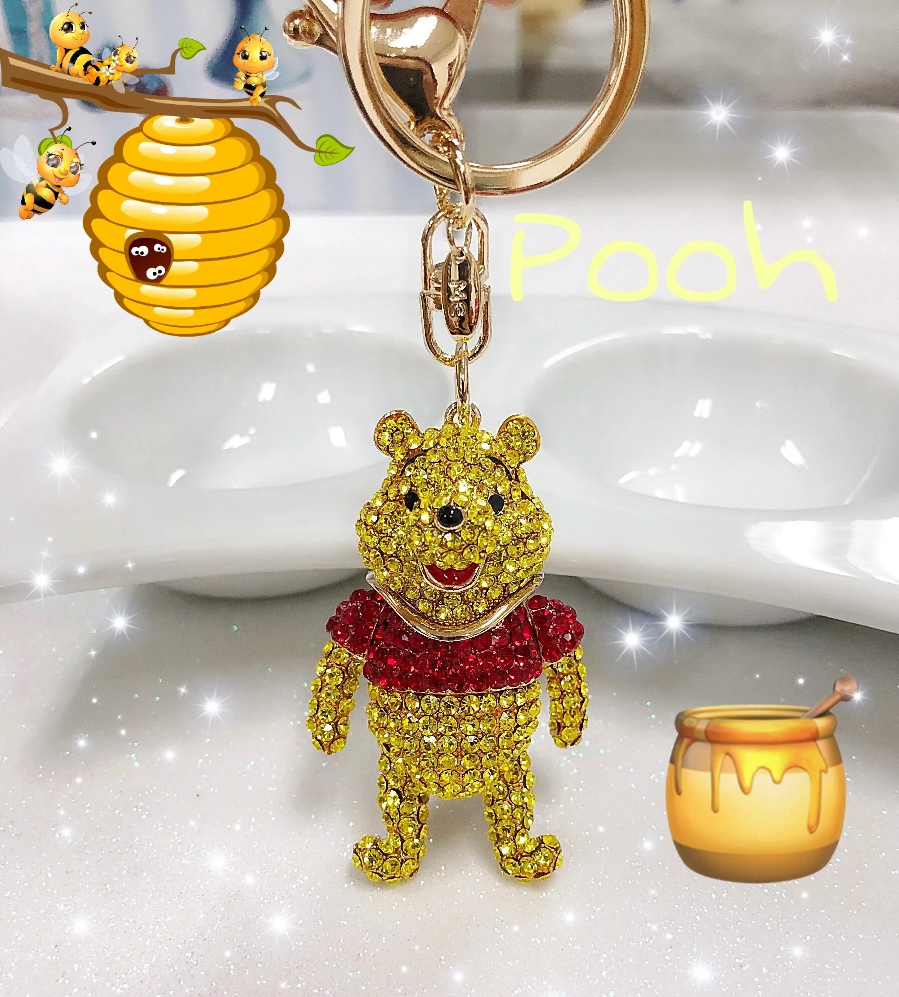 Winnie The Pooh & Friends Bag Charms Set